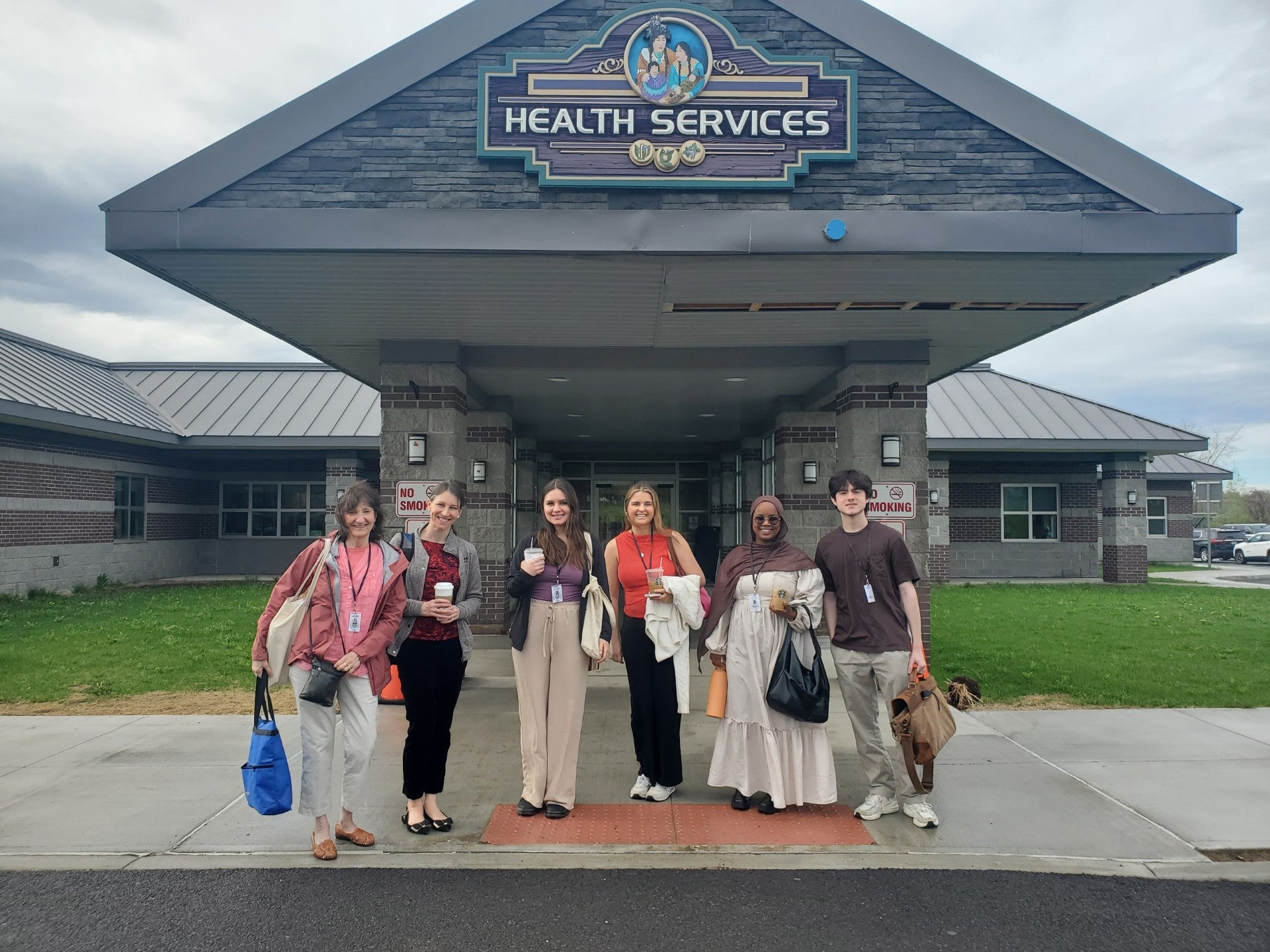 nursing students at Saint Regis Mohawk